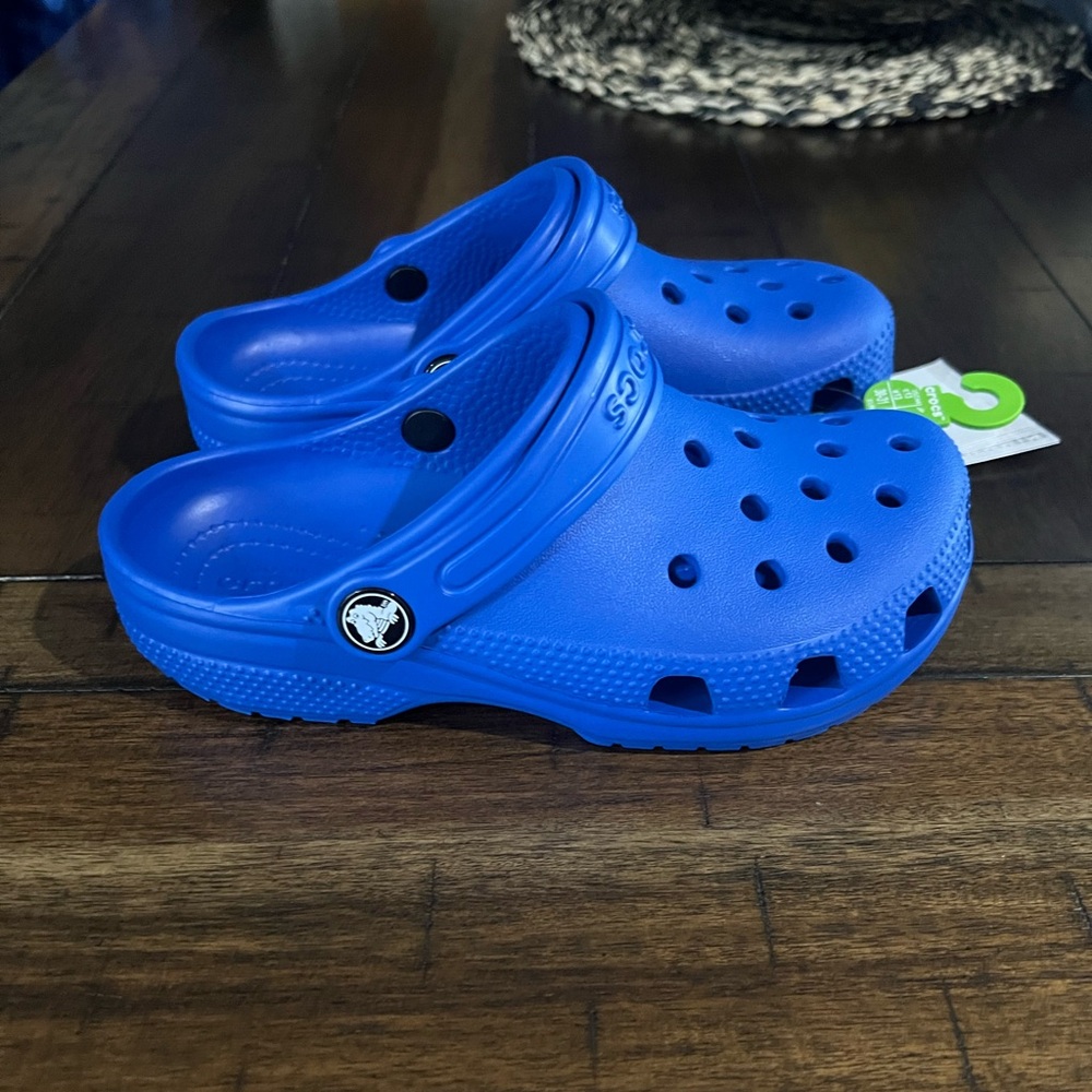 Crocs. Blue Kids.Size 13